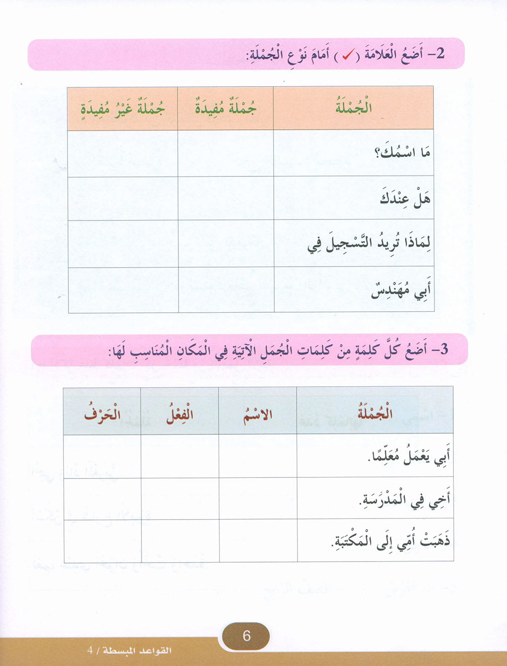 In The Arabic Language Garden Simplified Grammar Level 4 | في حديقة اللغة العربية