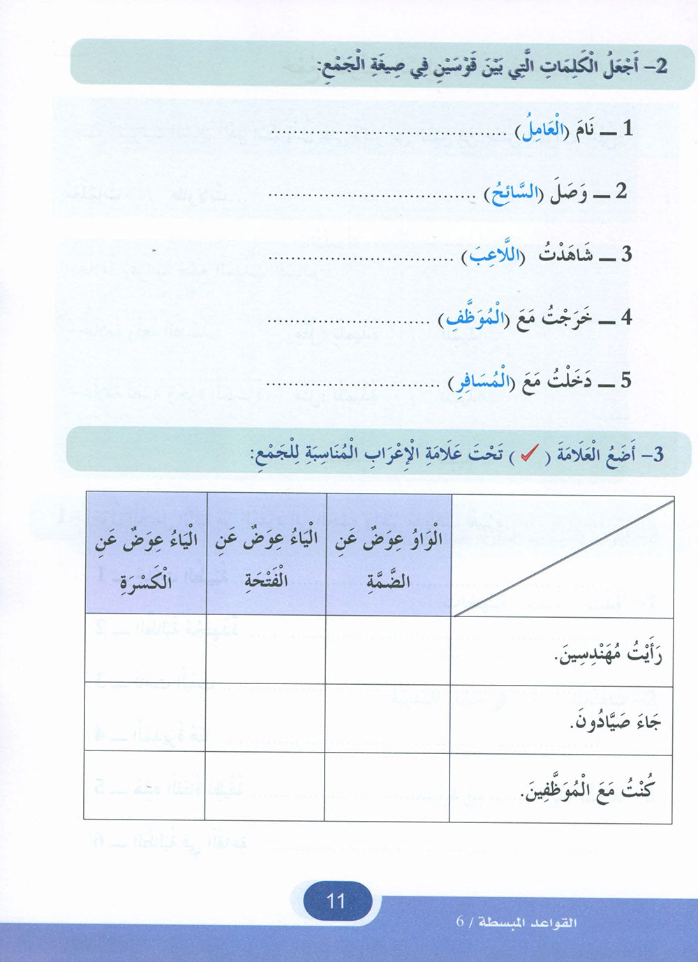In The Arabic Language Garden Simplified Grammar Level 6 | في حديقة اللغة العربية