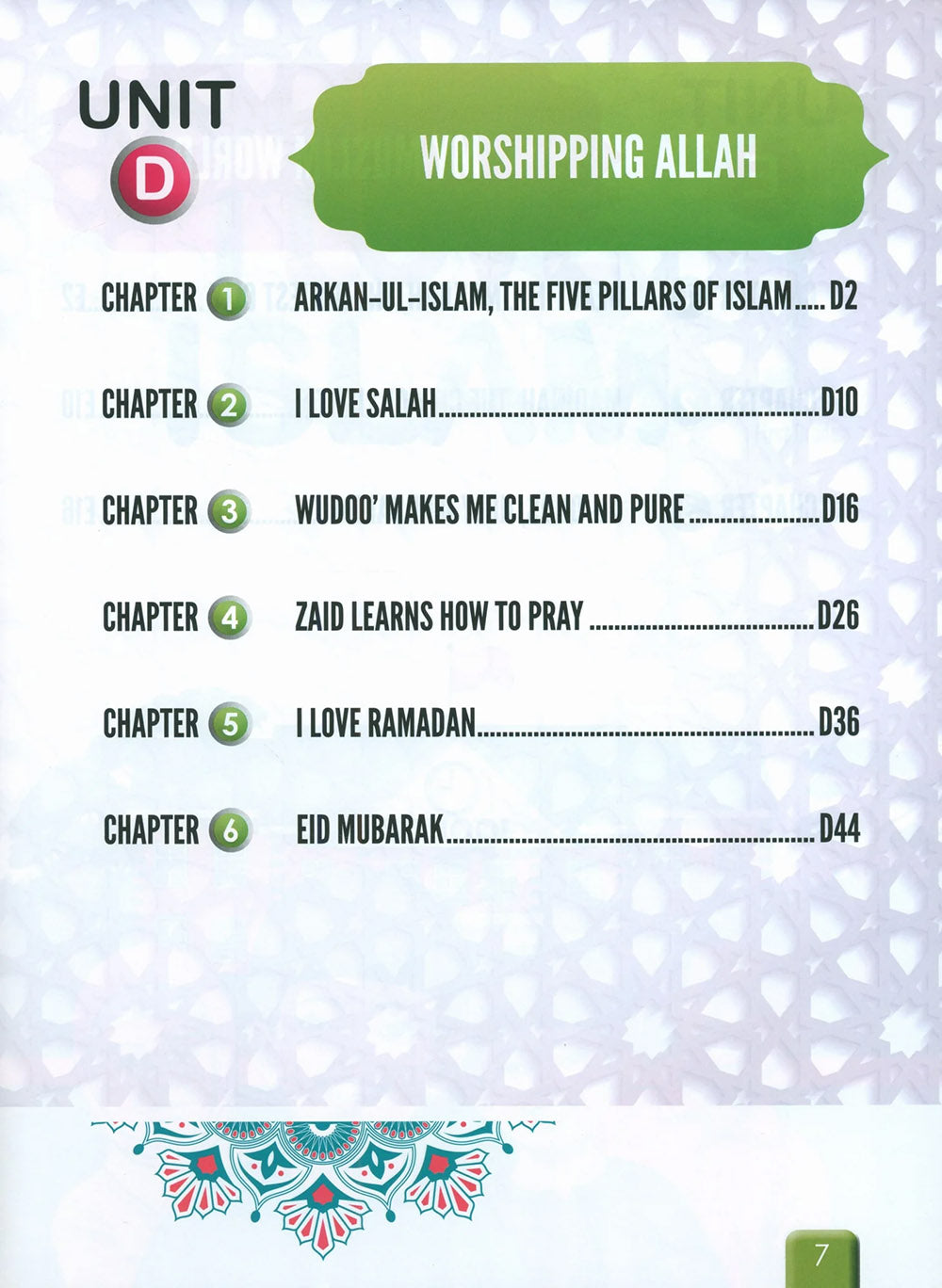 I Love Islam Textbook Level 1