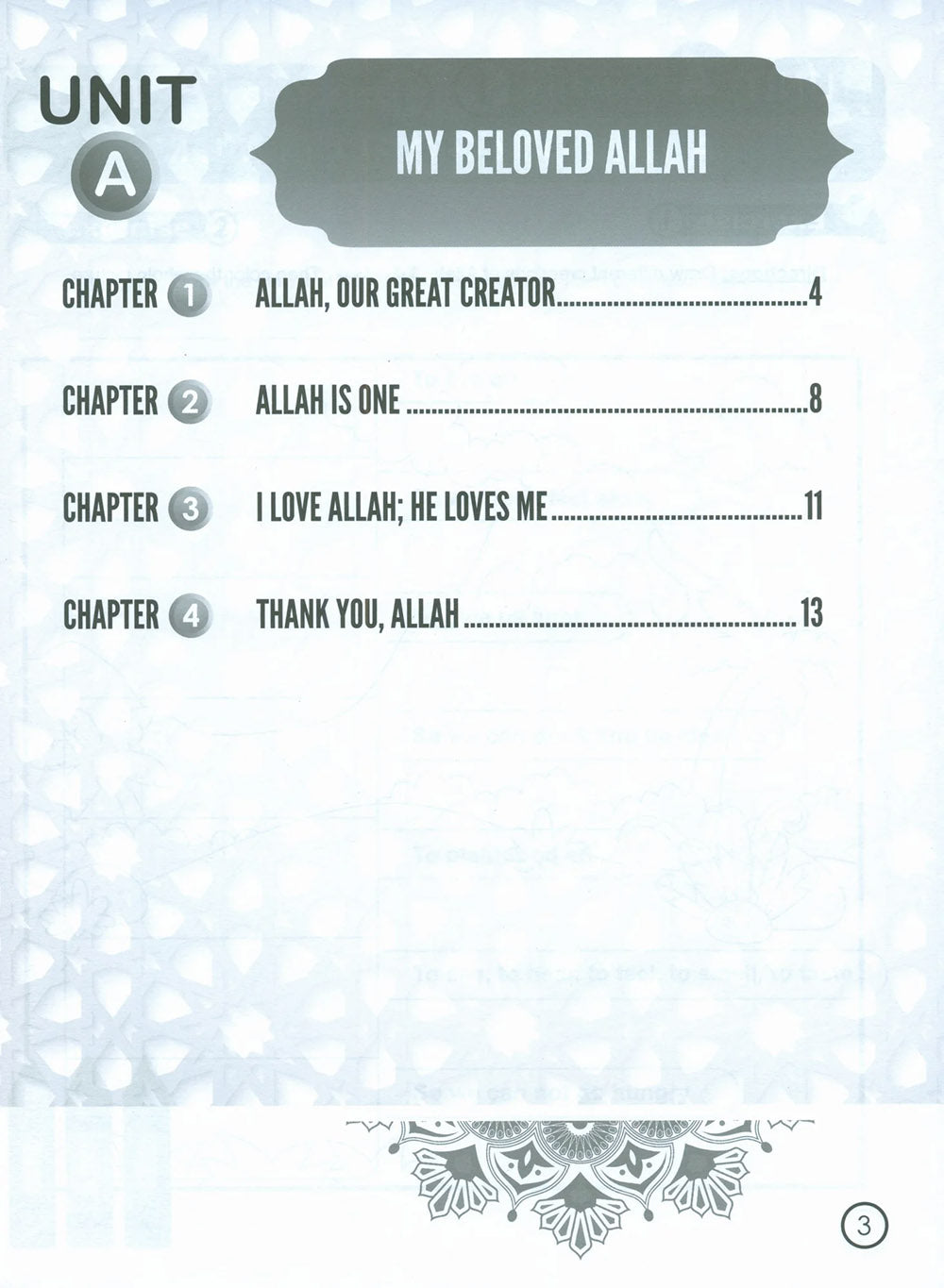 I Love Islam Workbook Level 1