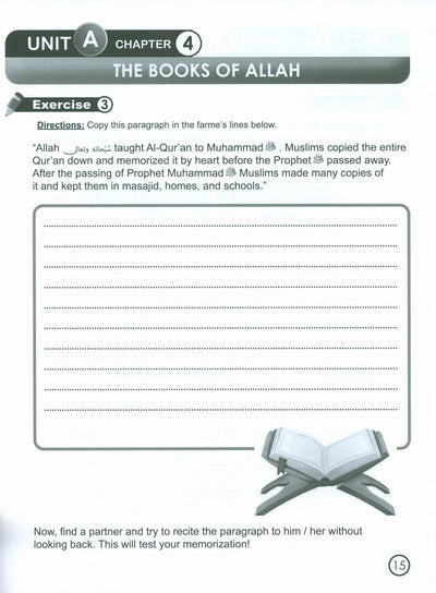 I Love Islam Workbook Level 3