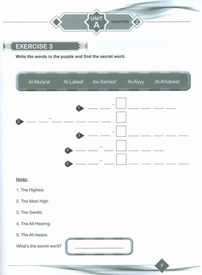 I Love Islam Workbook Level 5