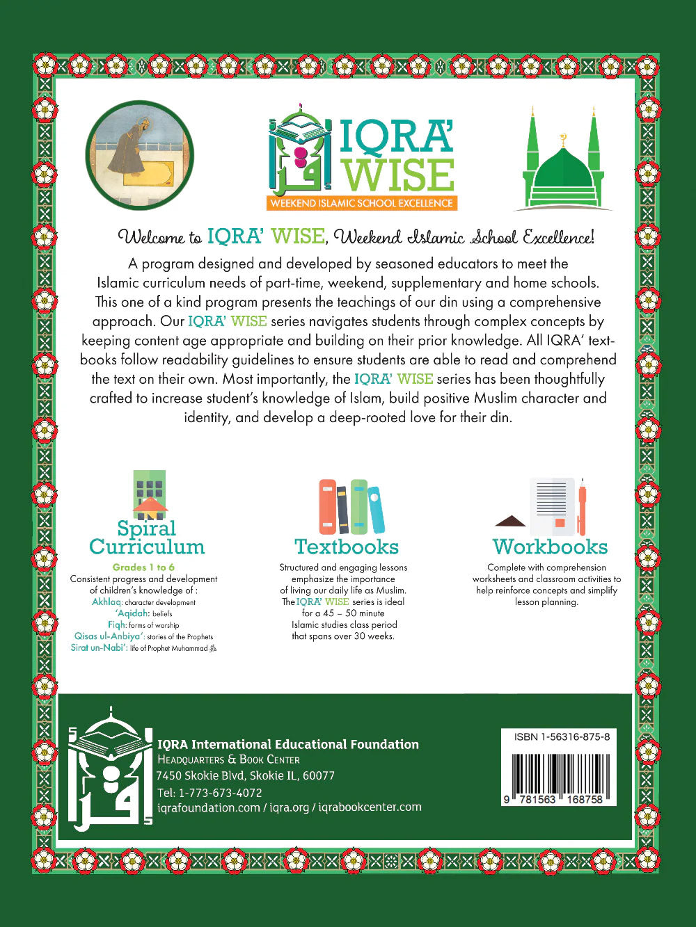 Iqra' Wise Textbook Level 8