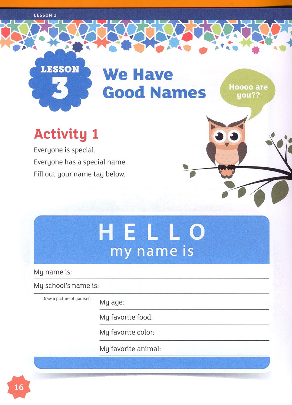 Iqra' Wise Workbook Level 1