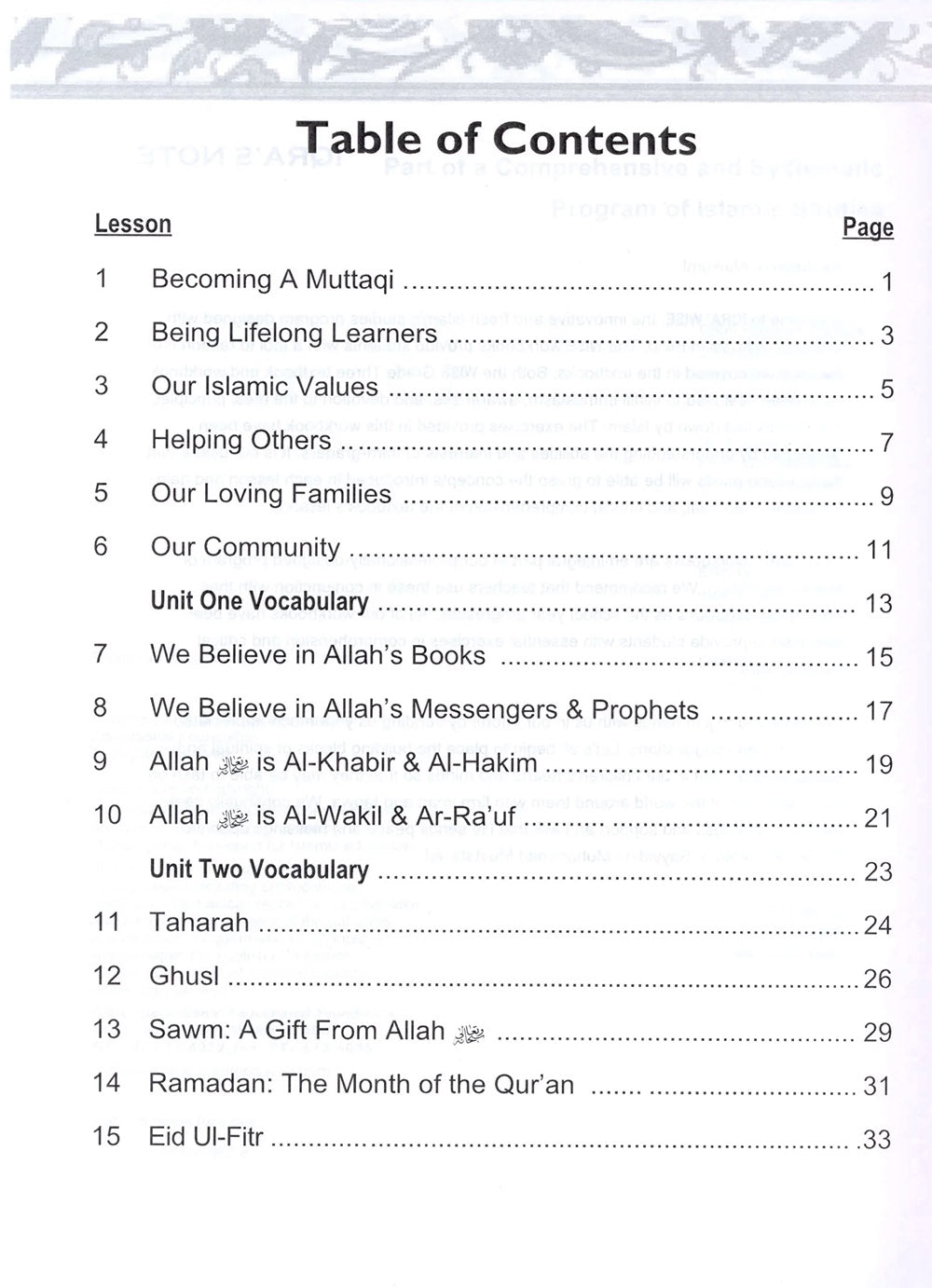 Iqra' Wise Workbook Level 4