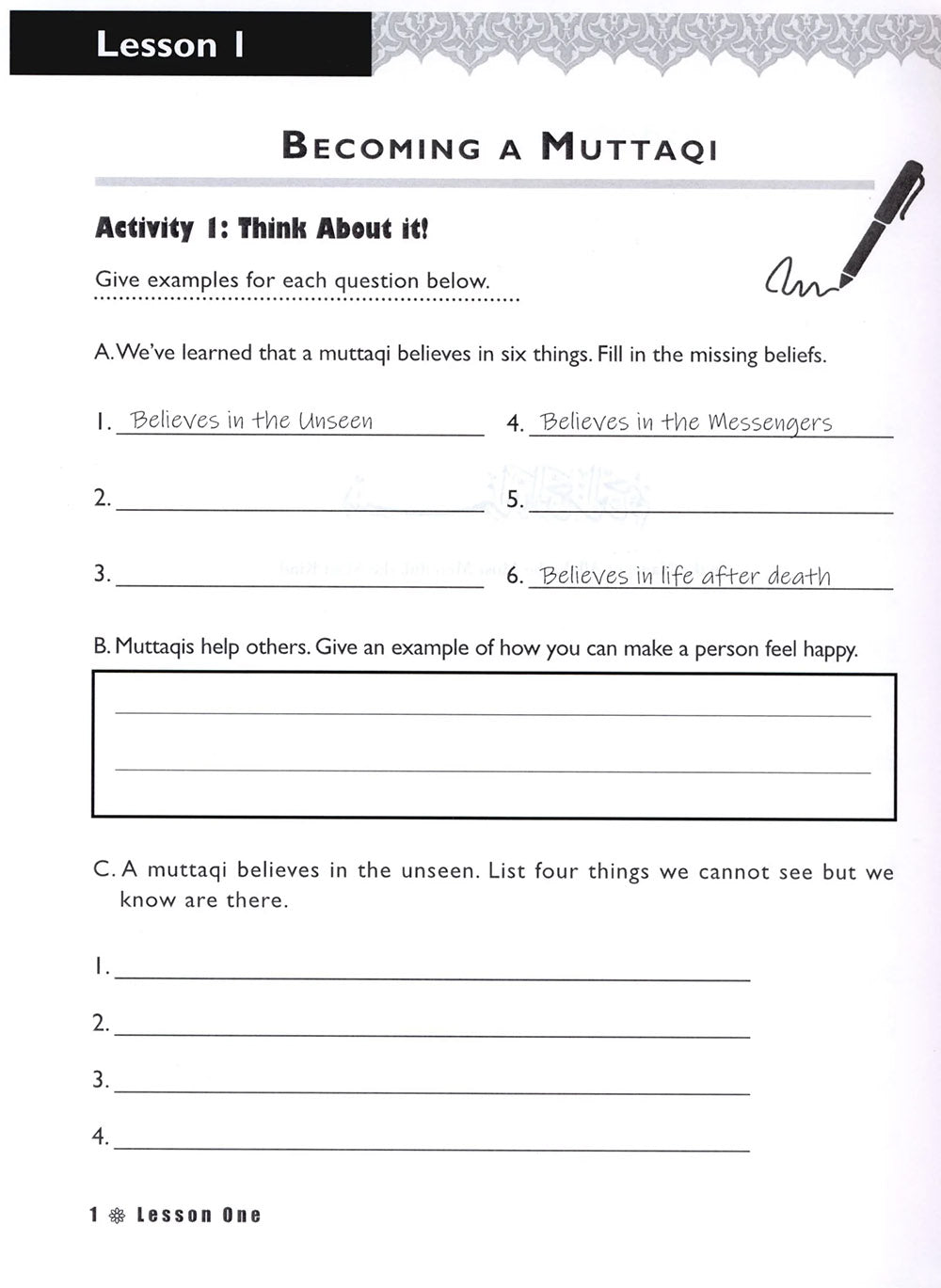 Iqra' Wise Workbook Level 4