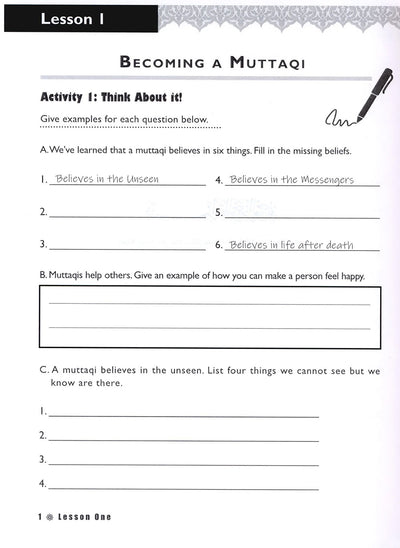 Iqra' Wise Workbook Level 4