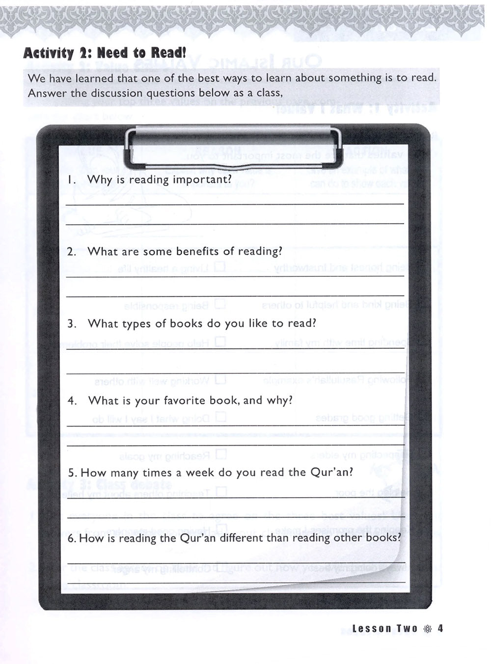 Iqra' Wise Workbook Level 4