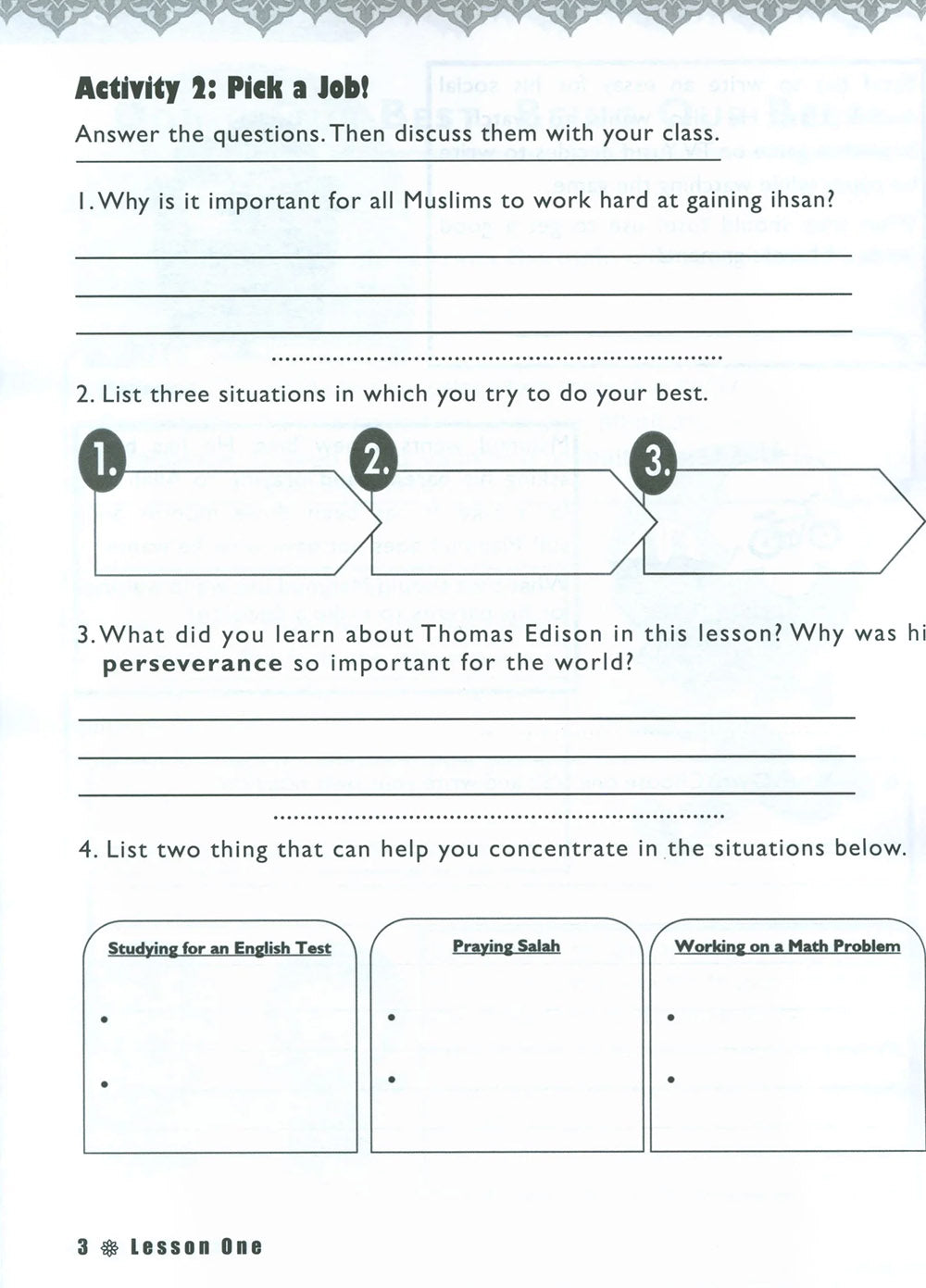 Iqra' Wise Workbook Level 5