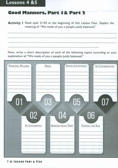 Iqra' Wise Workbook Level 6