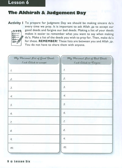 Iqra' Wise Workbook Level 6