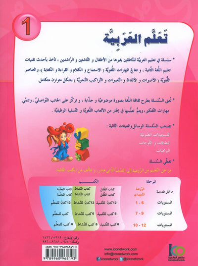 ICO Learn Arabic Textbook Level 1 - Combined Edition | تعلم العربية