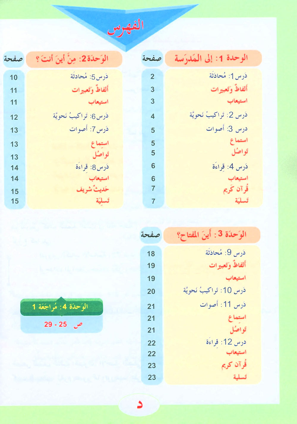 ICO Learn Arabic Textbook Level 3 - Combined Edition | تعلم العربية