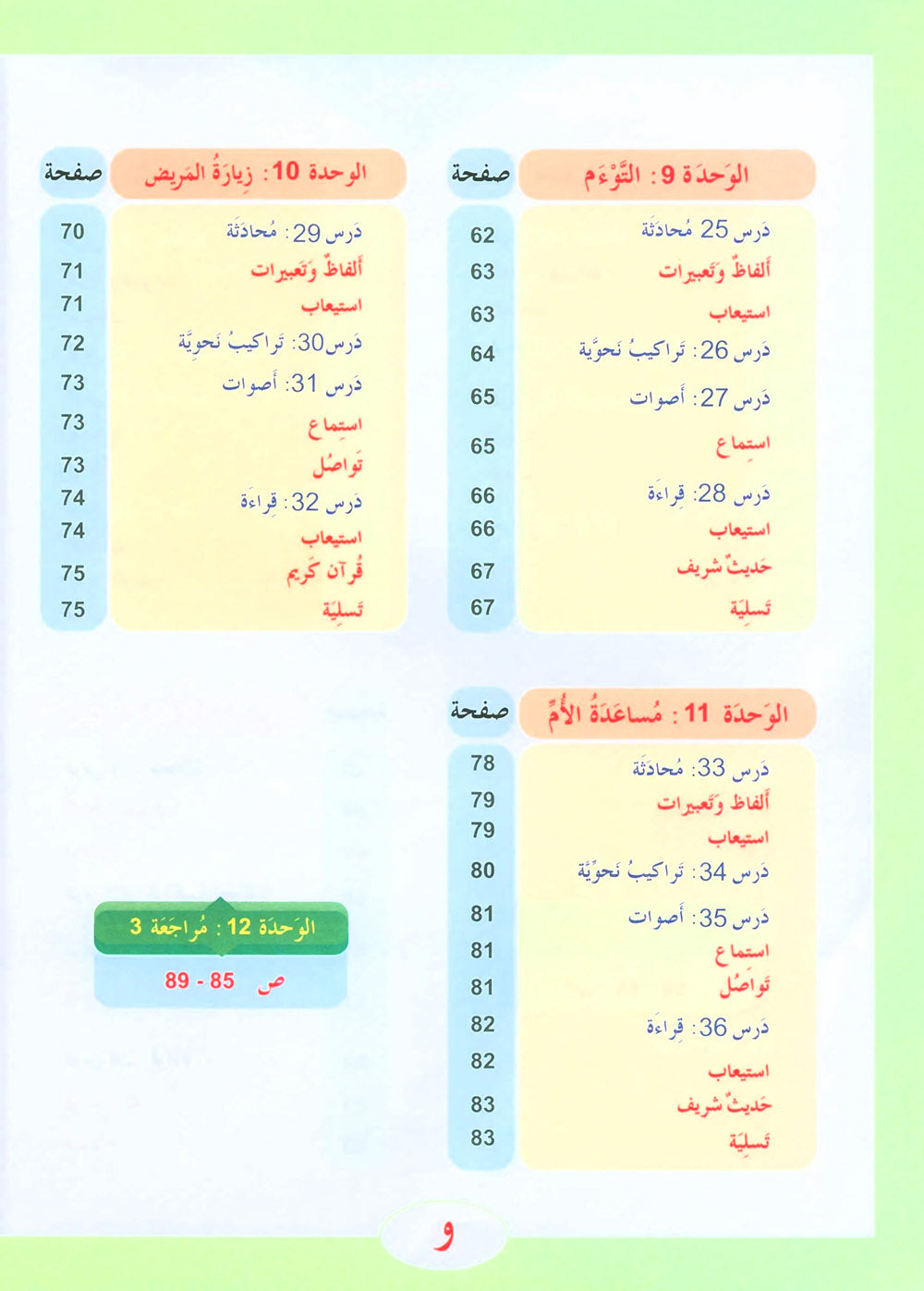 ICO Learn Arabic Textbook Level 3 - Combined Edition | تعلم العربية