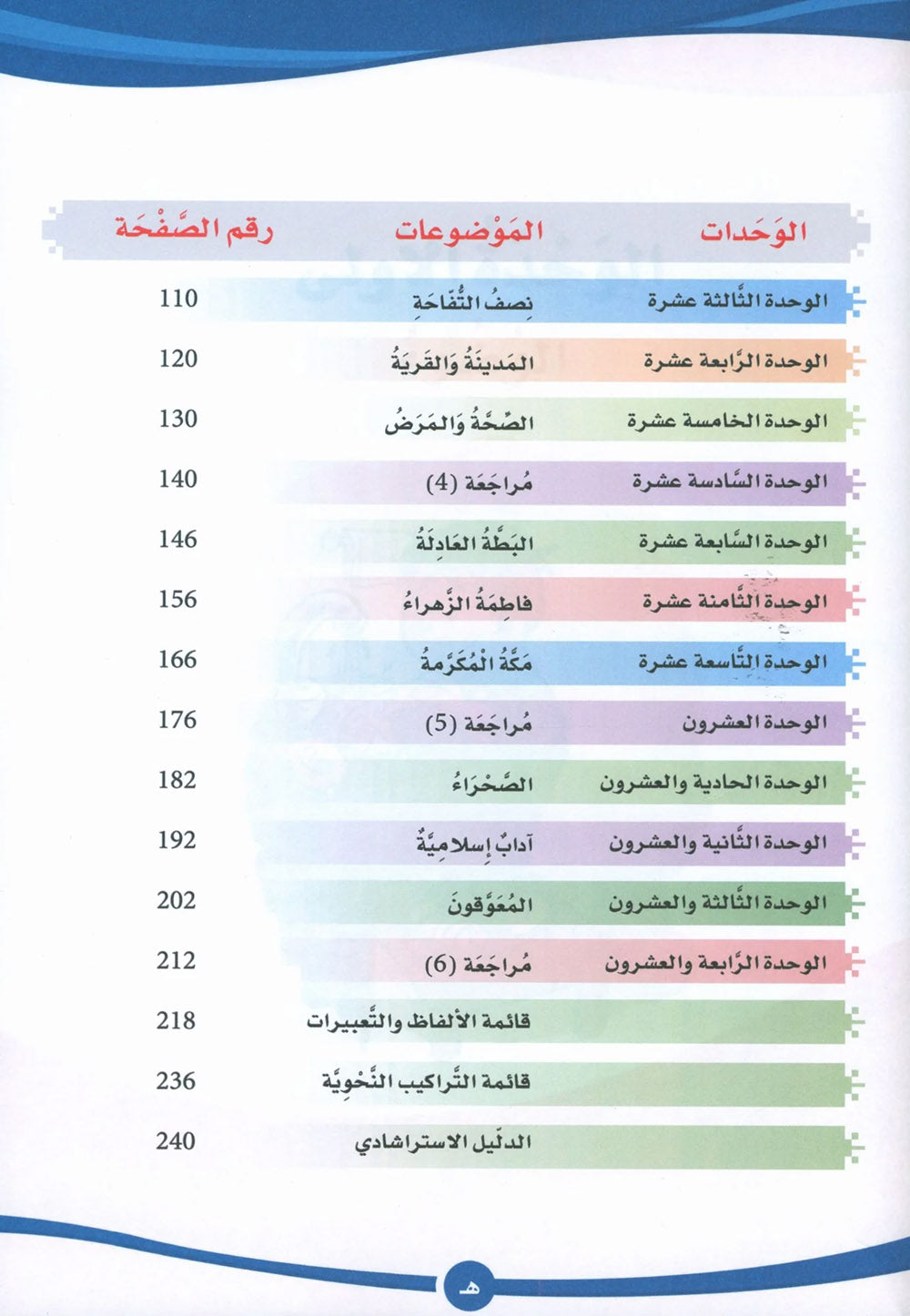 ICO Learn Arabic Textbook Level 5 - Combined Edition | تعلم العربية