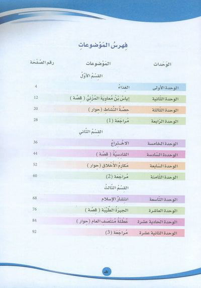 ICO Learn Arabic Textbook Level 6 - Combined Edition | تعلم العربية
