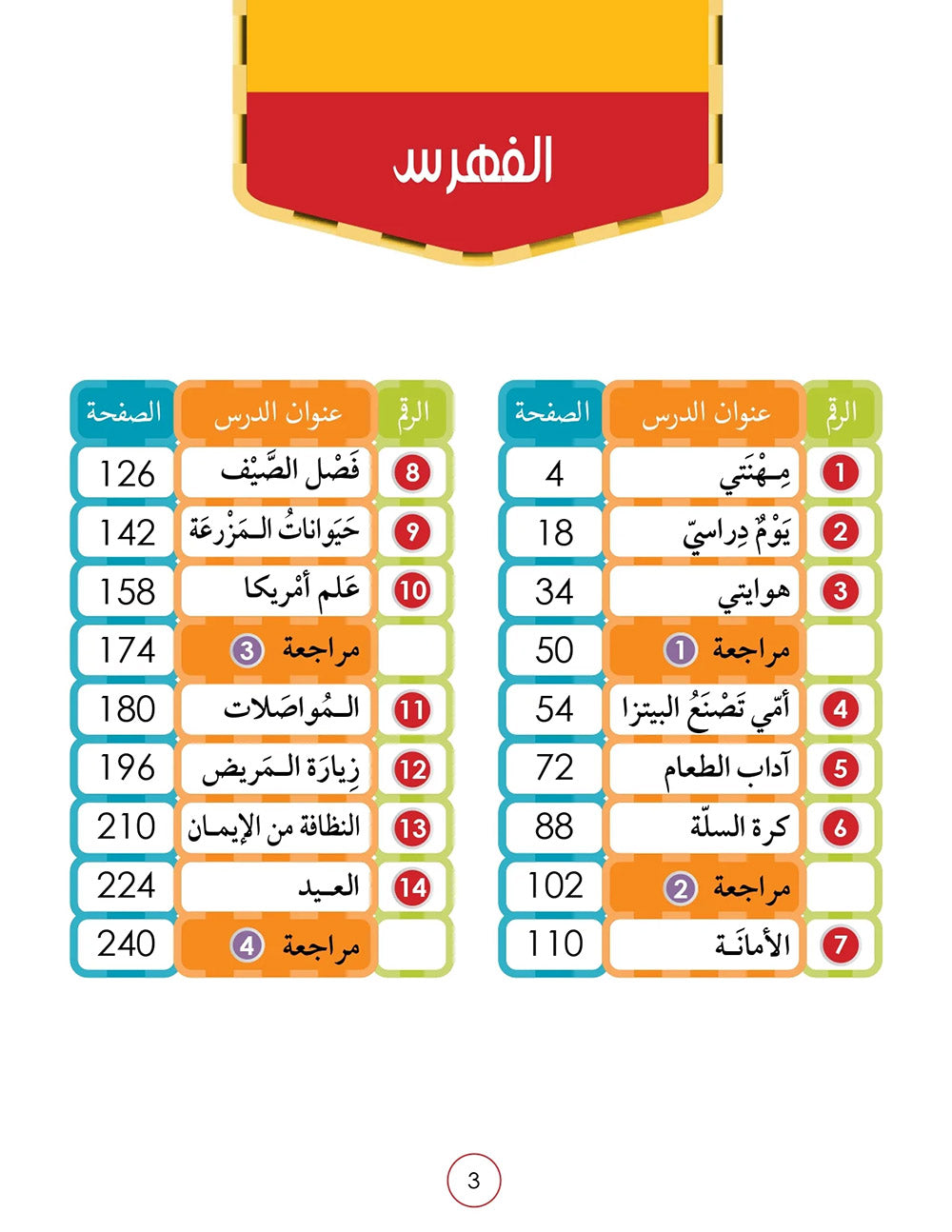 Noor Al-Arabiya Textbook Level 3 | نور العربية 3