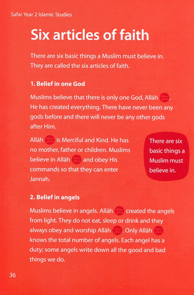 Safar Islamic Studies Textbook Level 2