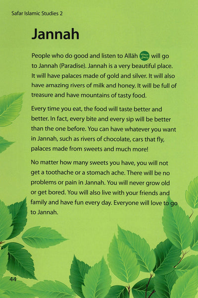 Safar Islamic Studies Textbook Level 2