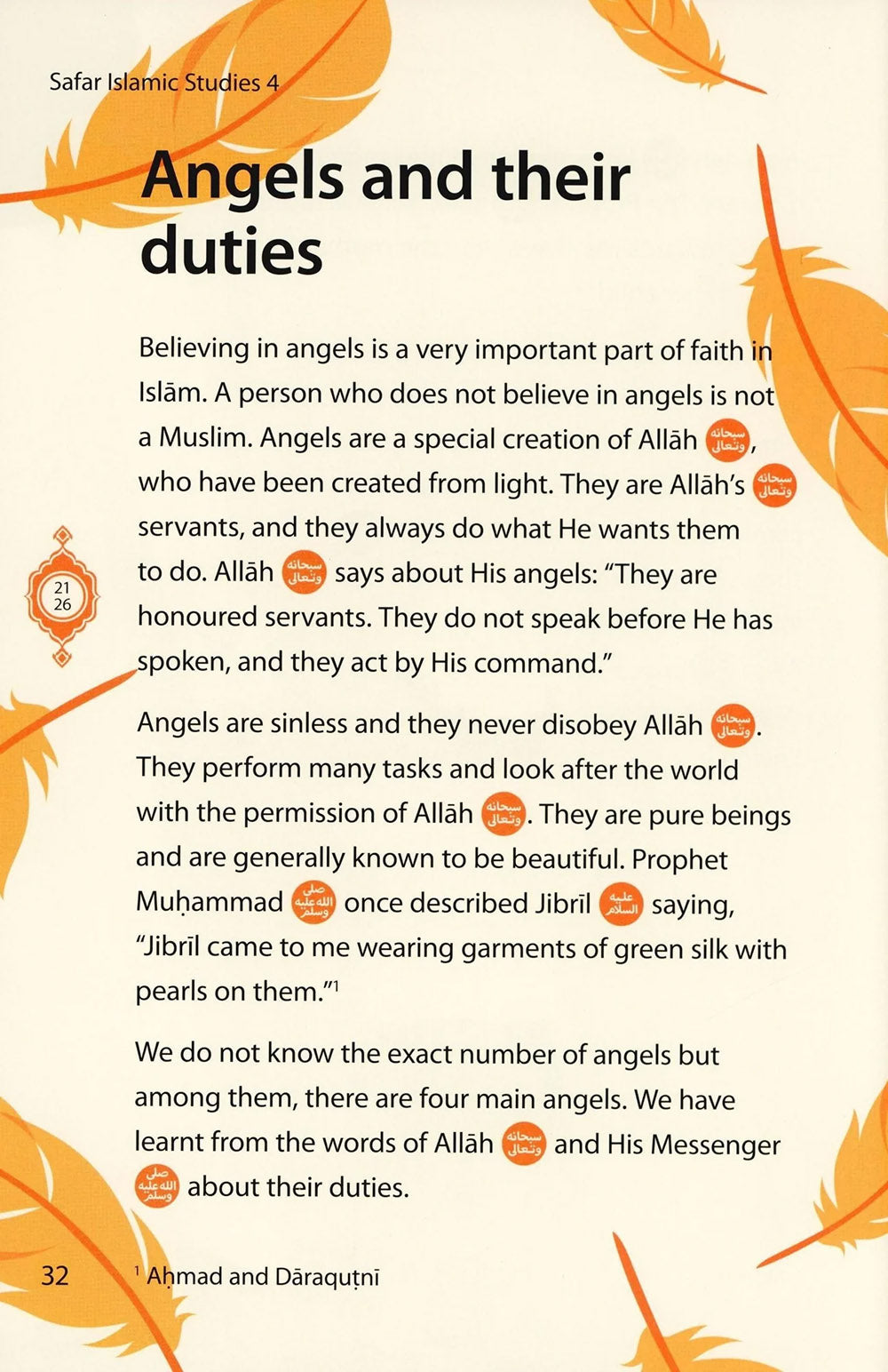 Safar Islamic Studies Textbook Level 4