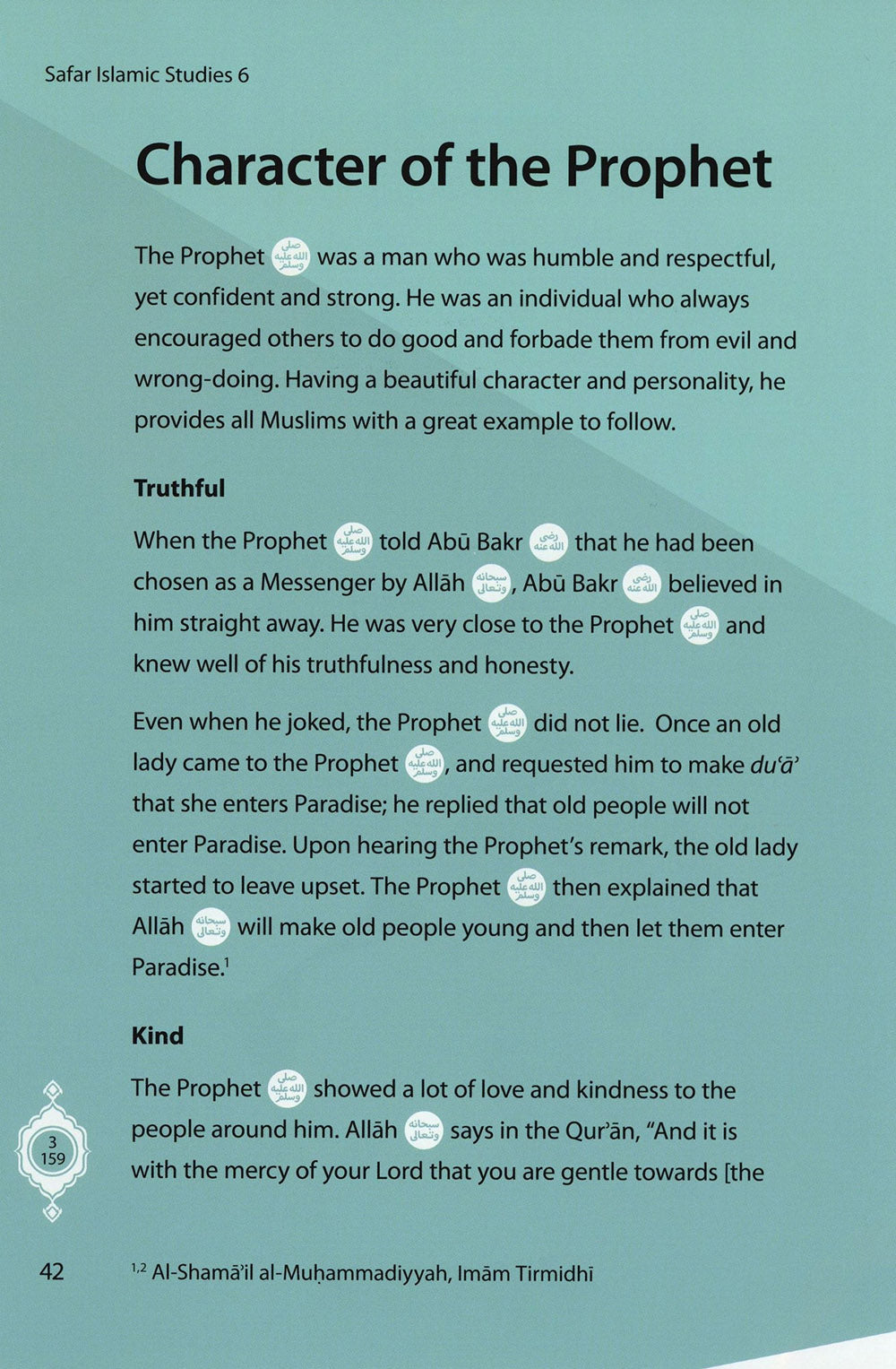 Safar Islamic Studies Textbook Level 6