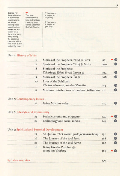 Safar Islamic Studies Textbook Level 7
