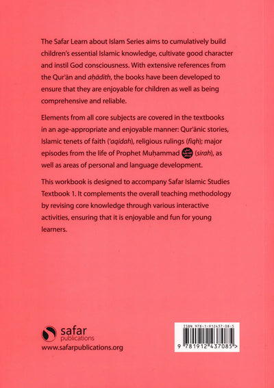 Safar Islamic Studies Workbook Level 1