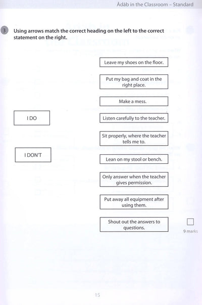 Safar Islamic Studies Workbook Level 2