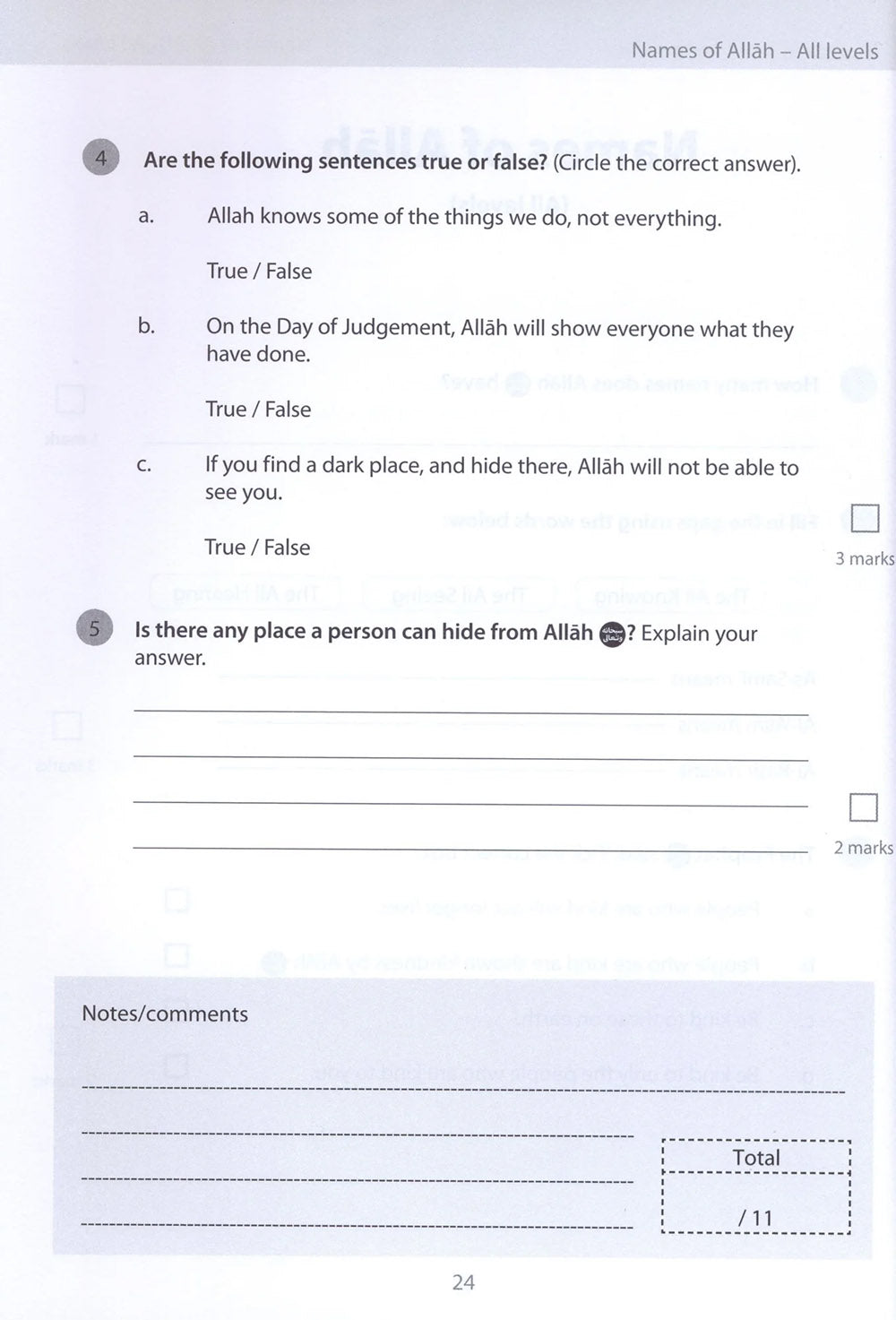 Safar Islamic Studies Workbook Level 2