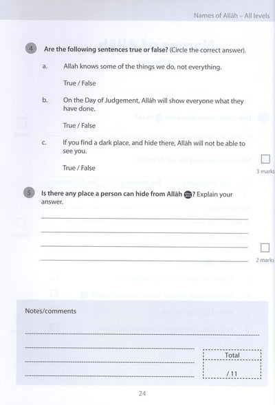 Safar Islamic Studies Workbook Level 2