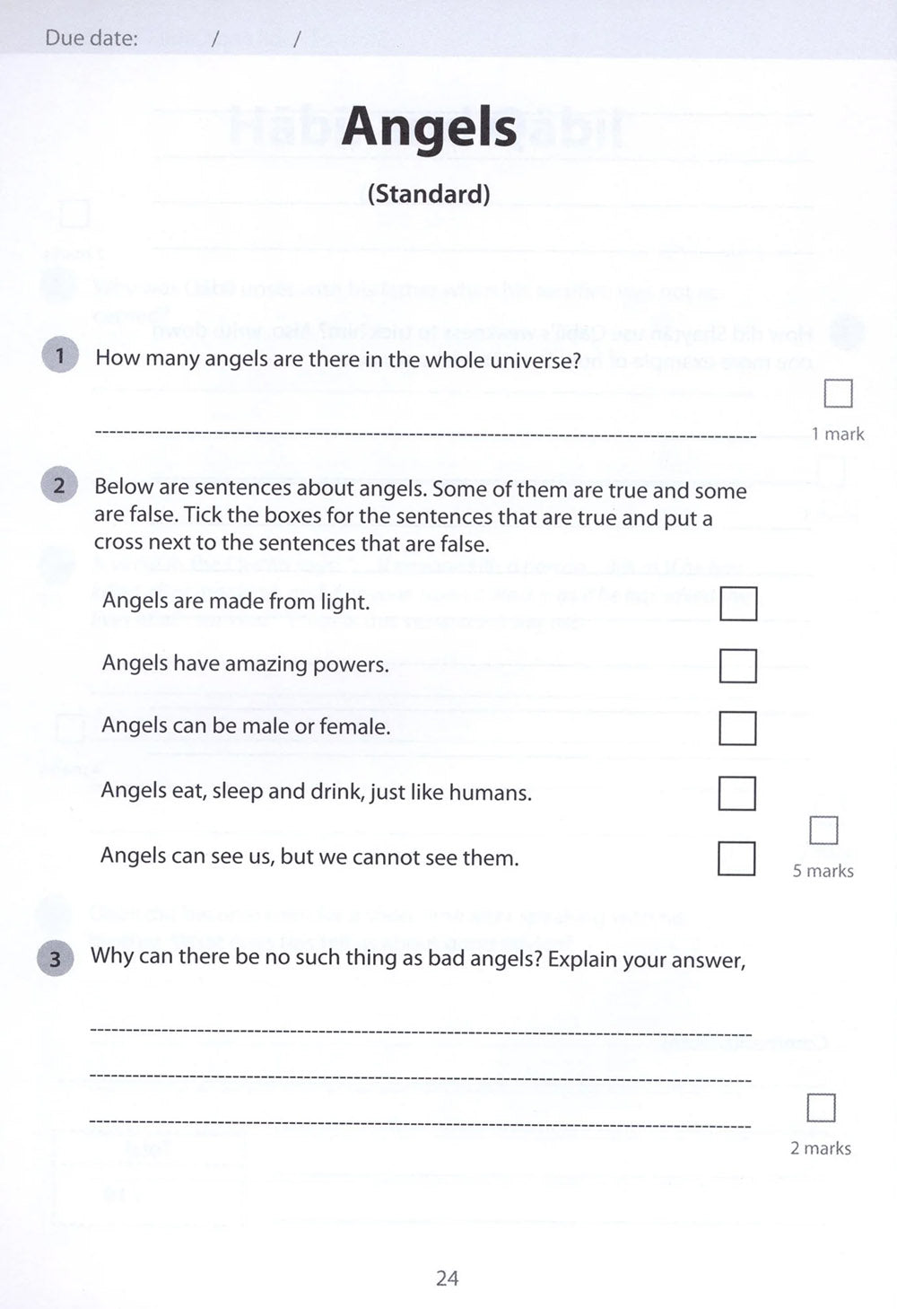Safar Islamic Studies Workbook Level 3