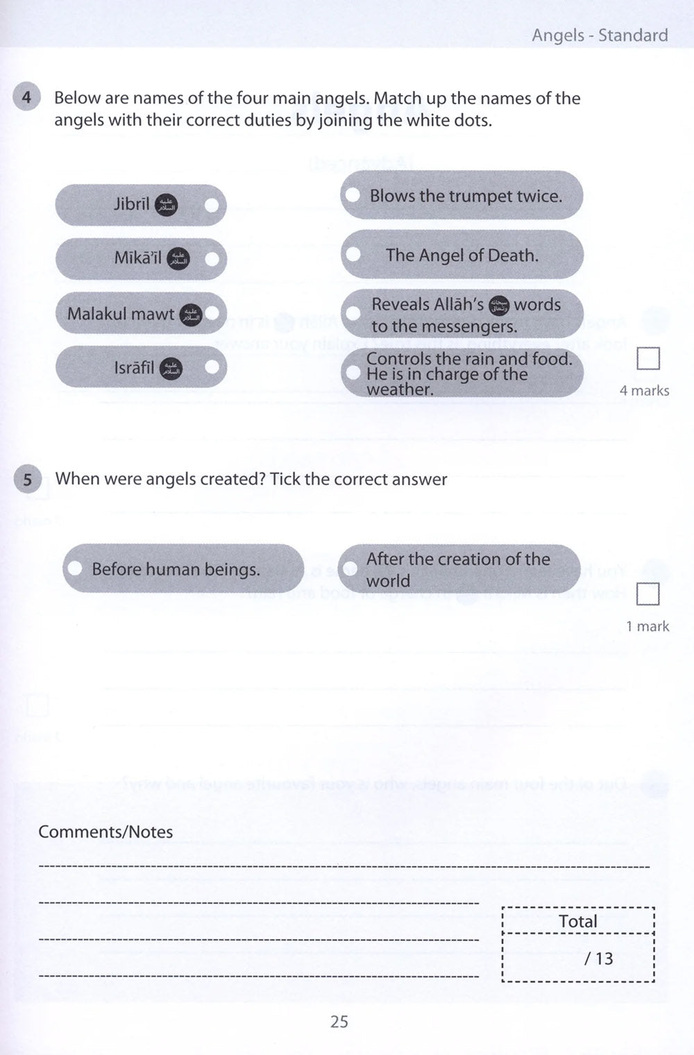 Safar Islamic Studies Workbook Level 3
