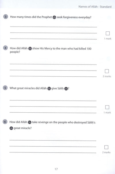 Safar Islamic Studies Workbook Level 4
