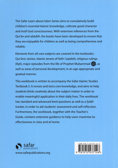 Safar Islamic Studies Workbook Level 5