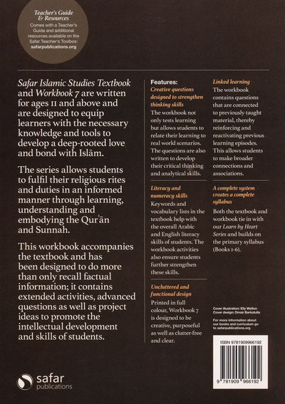 Safar Islamic Studies Workbook Level 7