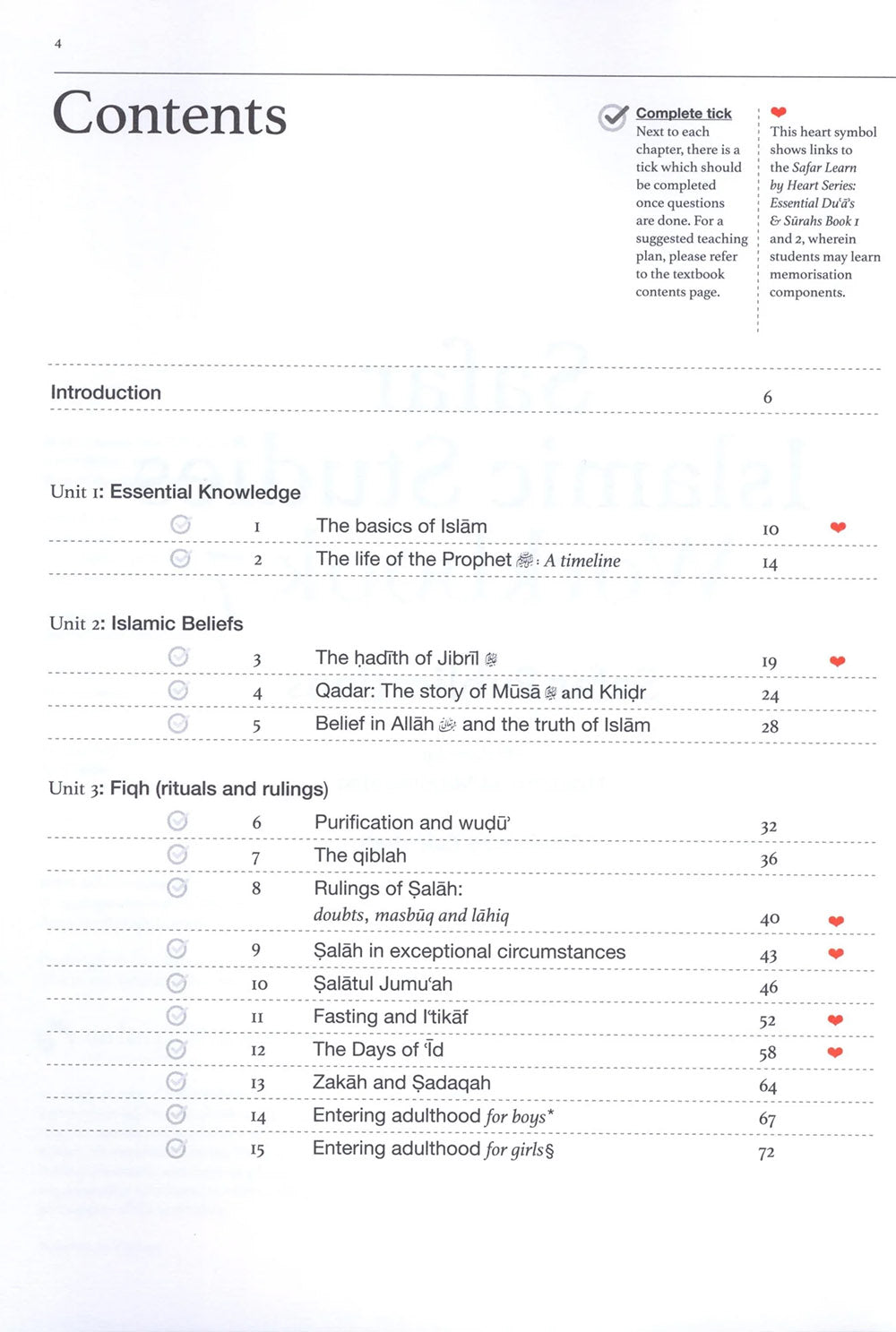 Safar Islamic Studies Workbook Level 7