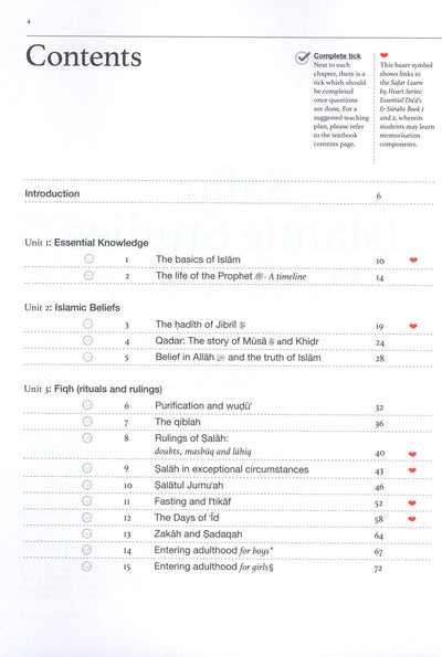 Safar Islamic Studies Workbook Level 7