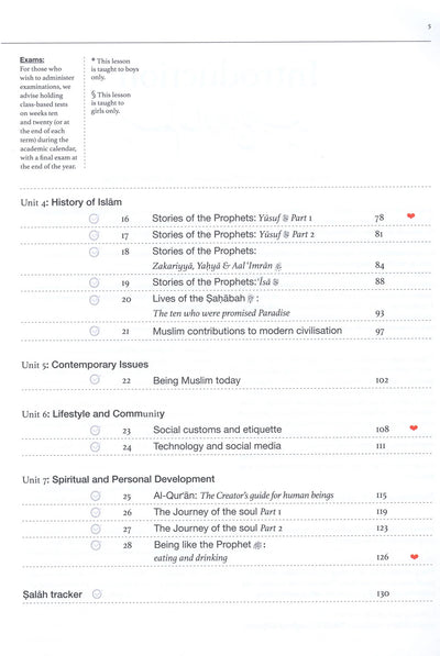 Safar Islamic Studies Workbook Level 7
