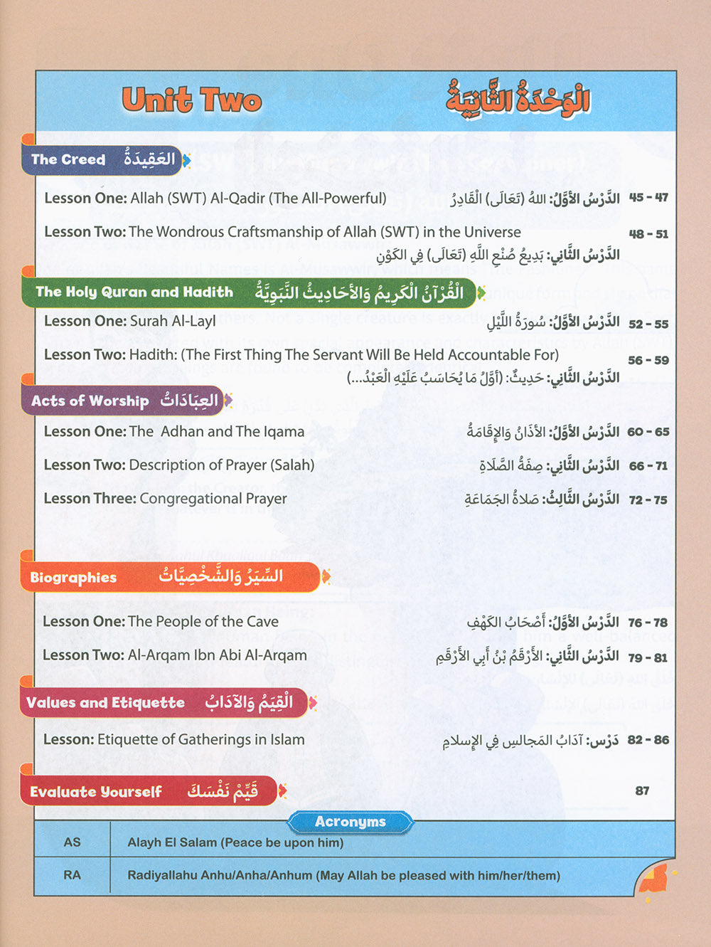 The Path Islamic Religious Studies Level 6 Part 1 - Bilingual