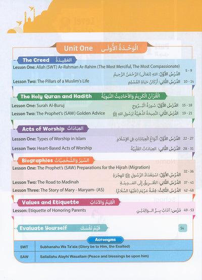 The Path Islamic Religious Studies Level 8 Part 1 - Bilingual