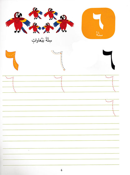 Wipe-Clean Arabic Numbers