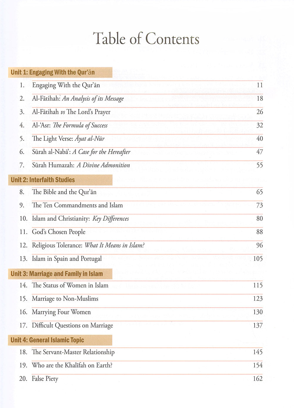Weekend Learning Islamic Studies Level 10