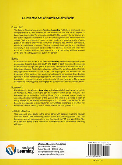 Weekend Learning Islamic Studies Textbook Level 1