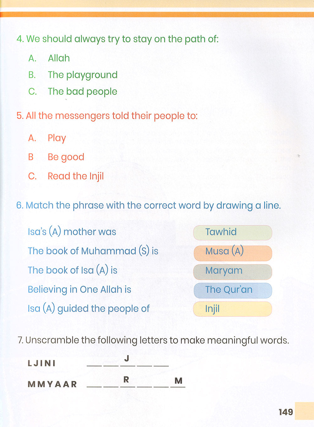 Weekend Learning Islamic Studies Textbook Level 1