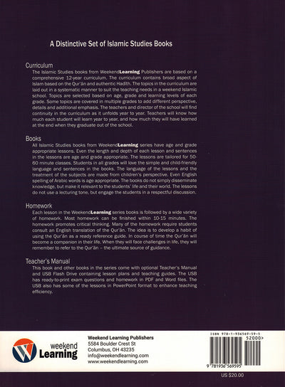 Weekend Learning Islamic Studies Textbook Level 3
