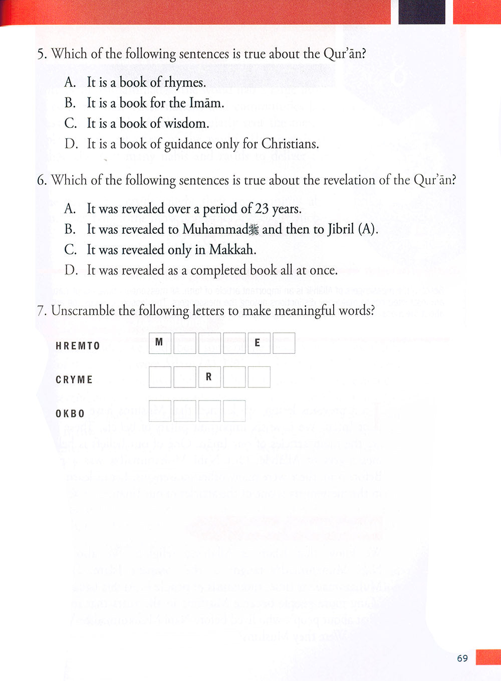 Weekend Learning Islamic Studies Textbook Level 3