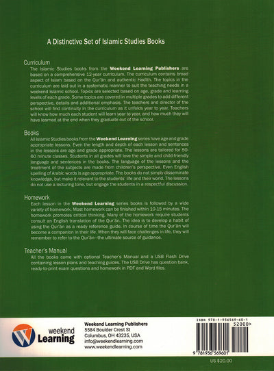 Weekend Learning Islamic Studies Textbook Level 4