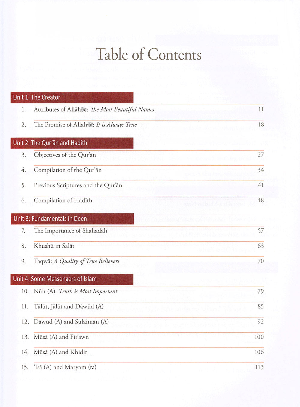 Weekend Learning Islamic Studies Textbook Level 6