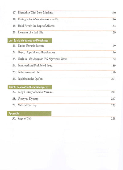Weekend Learning Islamic Studies Textbook Level 8