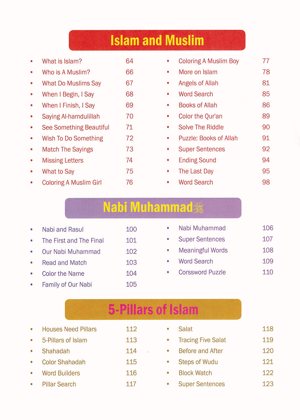 Weekend Learning Islamic Studies Textbook Level K